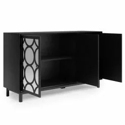 Dunelm Delphi Large Black Sideboard - 30775964 alt04