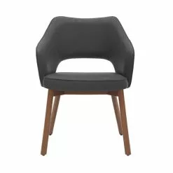 Elements Karin Chair Black PU - 30778792 alt02