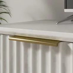 Dunelm Neena TV Unit, White Wash Acacia Wood 12 Dunelm Neena TV Unit, White Wash Acacia Wood - 30781311 alt04