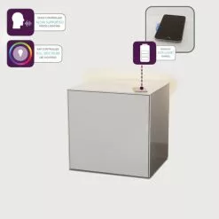 Frank Olsen Furniture Intel LED 1 Door Lamp Table 10 Frank Olsen Furniture Intel LED 1 Door Lamp Table - 30793107 alt02