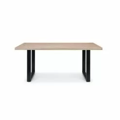 Julian Bowen Berwick Rectangular Dining Table Oak 10 Julian Bowen Berwick Rectangular Dining Table Oak - 30794140 alt02