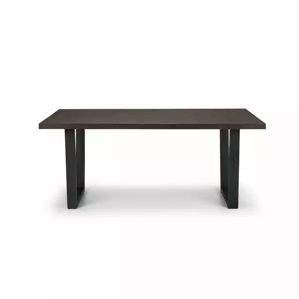 Julian Bowen Brooklyn Rectangular Dining Table Dark Oak 5 Julian Bowen Brooklyn Rectangular Dining Table Dark Oak - Image 3