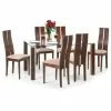 Julian Bowen Cayman Rectangular Dining Table With 6 Dining Chairs 1 Julian Bowen Cayman Rectangular Dining Table With 6 Dining Chairs - 30794181