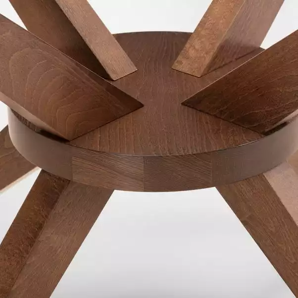 Julian Bowen Chelsea Small Round Glass Dining Table With 4 Cayman Dining Chairs 6 Julian Bowen Chelsea Small Round Glass Dining Table With 4 Cayman Dining Chairs - Image 4