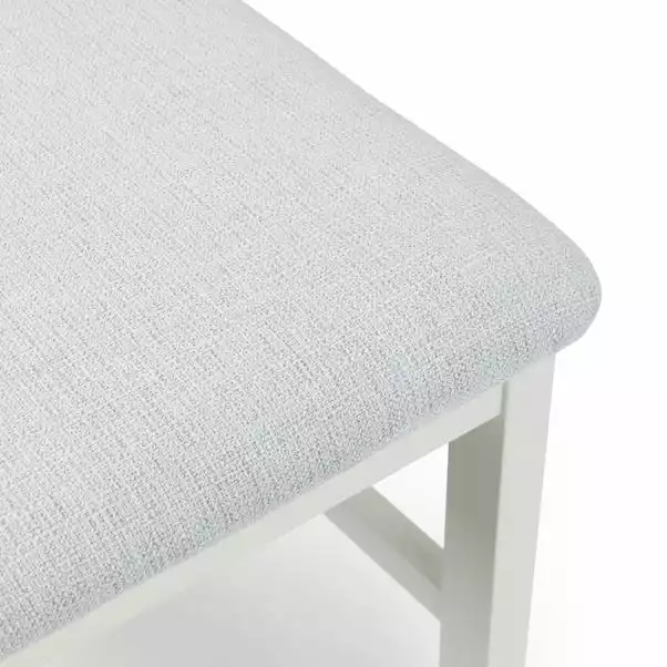 Julian Bowen Coxmoor Set Of 2 Dining Chairs Ivory 6 Julian Bowen Coxmoor Set Of 2 Dining Chairs Ivory - Image 4