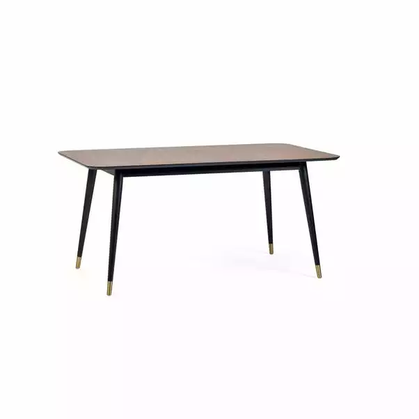 Julian Bowen Findlay Rectangular Dining Table Walnut 4 Julian Bowen Findlay Rectangular Dining Table Walnut - Image 2