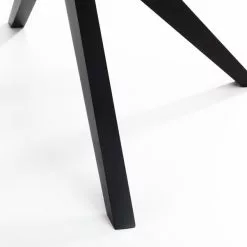 Julian Bowen Hayden Round Glass Dining Table 11 Julian Bowen Hayden Round Glass Dining Table - 30794260 alt03