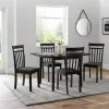 Julian Bowen Rufford Square Extendable Dining Set With 4 Coast Chairs