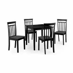Julian Bowen Rufford Square Extendable Dining Set With 4 Coast Chairs 9 Julian Bowen Rufford Square Extendable Dining Set With 4 Coast Chairs - 30794357 alt02