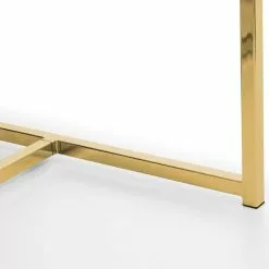 Julian Bowen Scala Rectangular Dining Table Gold 12 Julian Bowen Scala Rectangular Dining Table Gold - 30794359 alt04