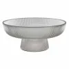 Dunelm Ribbed Glass Serve Bowl