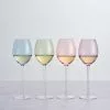 Dunelm Set Of 4 Pastel Wine Glasses 2 Dunelm Set Of 4 Pastel Wine Glasses - 30797564 alt01
