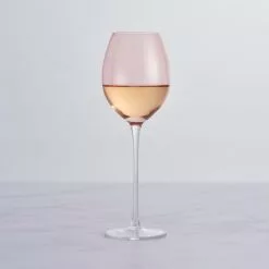 Dunelm Set Of 4 Pastel Wine Glasses - 30797564 alt03