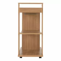 Seconique Naples Drinks Cart Oak Effect 9 Seconique Naples Drinks Cart Oak Effect - 30799079 alt02