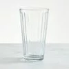 Dunelm Clear Ribbed Highball - 30800284
