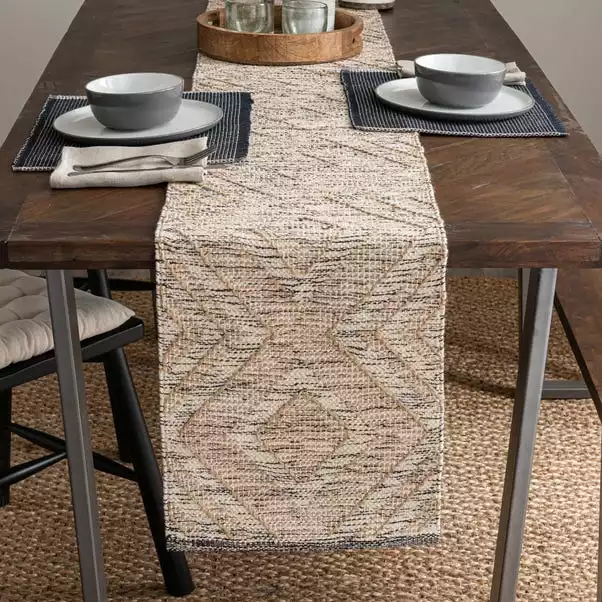Dunelm Aztec Jute Table Runner 5 Dunelm Aztec Jute Table Runner - Image 3