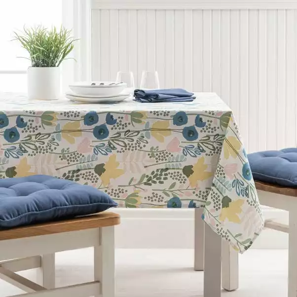 Dunelm Abstract Floral Wipe Clean Tablecloth 3 Dunelm Abstract Floral Wipe Clean Tablecloth