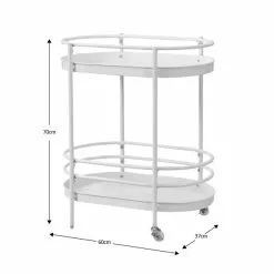 Dunelm Elements Freja Drinks Trolley 11 Dunelm Elements Freja Drinks Trolley - 30802256 alt04