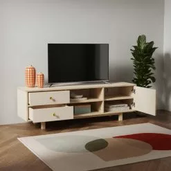 Dunelm Iver Extra Wide TV Unit - 30802377 alt02