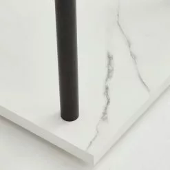 Dunelm Aiko Console Table With 2 LED Lights Black And Faux Marble 11 Dunelm Aiko Console Table With 2 LED Lights Black And Faux Marble - 30802419 alt03