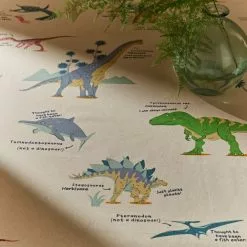 Natural History Museum Dinosaur Wipe Clean Tablecloth 8 Natural History Museum Dinosaur Wipe Clean Tablecloth - 30802686 alt02