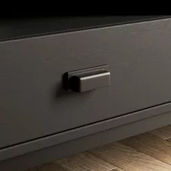 Dunelm Fulton Black Extra Wide TV Unit - 30803125 alt03