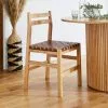 Dunelm Amari Dining Chair Natural 2 Dunelm Amari Dining Chair Natural - 30804268