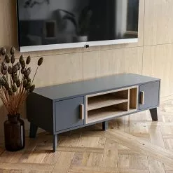 Loma Living Cobalt TV Unit Grey
