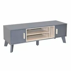 Loma Living Cobalt TV Unit Grey 9 Loma Living Cobalt TV Unit Grey - 30808714 alt02