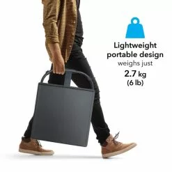 AVF Portable Laptop Side Table, Black 12 AVF Portable Laptop Side Table, Black - 30812388 alt04