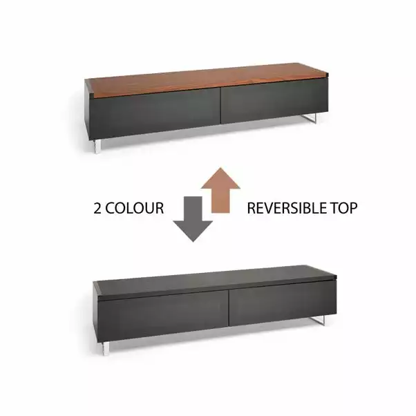 AVF Panorama Reversible Top Wide TV Stand, 160cm 5 AVF Panorama Reversible Top Wide TV Stand, 160cm - Image 3