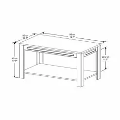 AVF White Sands Coffee Table 10 AVF White Sands Coffee Table - 30812458 alt03