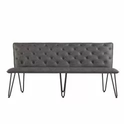 Kettle Sebastian Studded Back 140cm Bench 9 Kettle Sebastian Studded Back 140cm Bench - 30815342 alt03