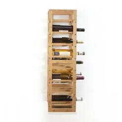 Bamboo Modular Wine Rack - 30816234 alt02