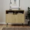 Dunelm Bella 2 Door Sideboard Oak Effect - 30817125