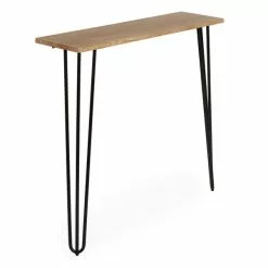 Dunelm Bella Console Table Oak Effect 8 Dunelm Bella Console Table Oak Effect - 30817126 alt02