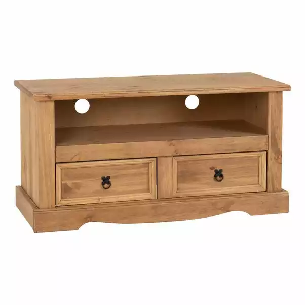 Seconique Corona 2 Drawer TV Unit 4 Seconique Corona 2 Drawer TV Unit - Image 2