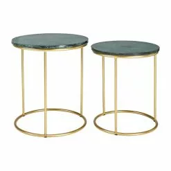 Pacific Lifestyle Pacific Milly Set Of 2 Nest Of Side Tables, Marble 8 Pacific Lifestyle Pacific Milly Set Of 2 Nest Of Side Tables, Marble - 30821674 alt02