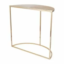 Pacific Lifestyle Pacific Ginko Console Table, Gold Aluminium 11 Pacific Lifestyle Pacific Ginko Console Table, Gold Aluminium - 30821741 alt04