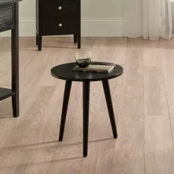 Pacific Lifestyle Pacific Chelmsford Side Table, Black Painted Pine