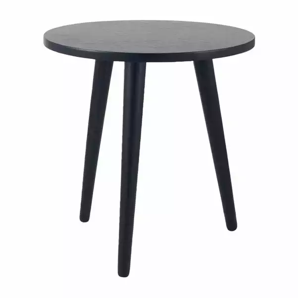 Pacific Lifestyle Pacific Chelmsford Side Table, Black Painted Pine 4 Pacific Lifestyle Pacific Chelmsford Side Table, Black Painted Pine - Image 2