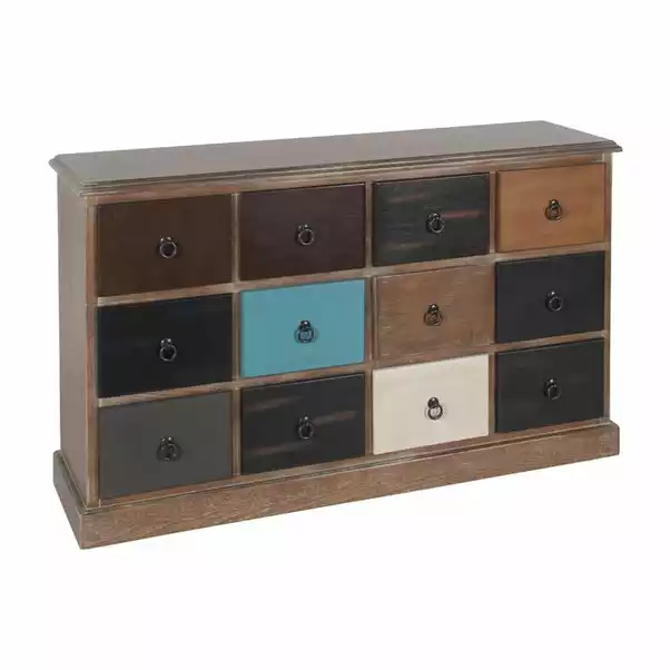 Pacific Lifestyle Pacific Loft 12 Drawer Sideboard, Pine 4 Pacific Lifestyle Pacific Loft 12 Drawer Sideboard, Pine - Image 2